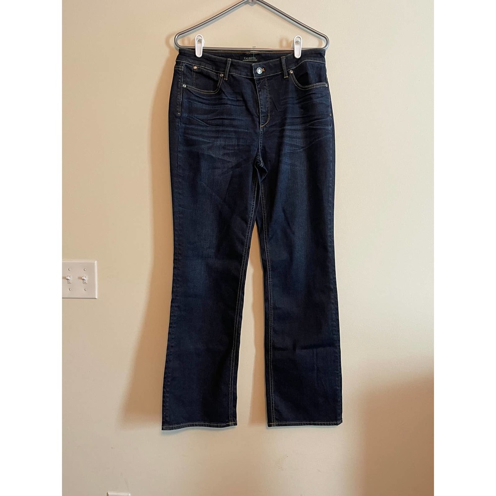 3 for $15 Talbots Flawless Five Pocket Jeans 12 Bootcut Dark Wash